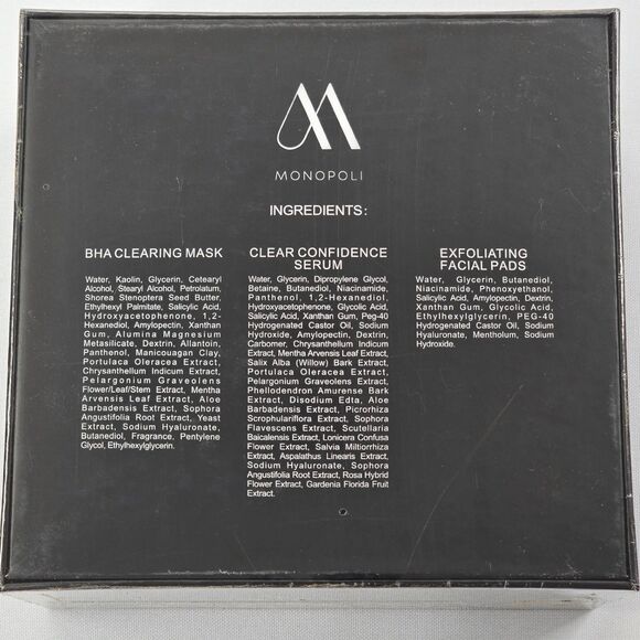 Monopoli Skin Clear Confidence Kit new in box - Picture 4 of 5